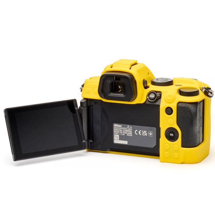 easyCover Silicone Skin for Nikon Z5 II (Black/Yellow/Camo)
