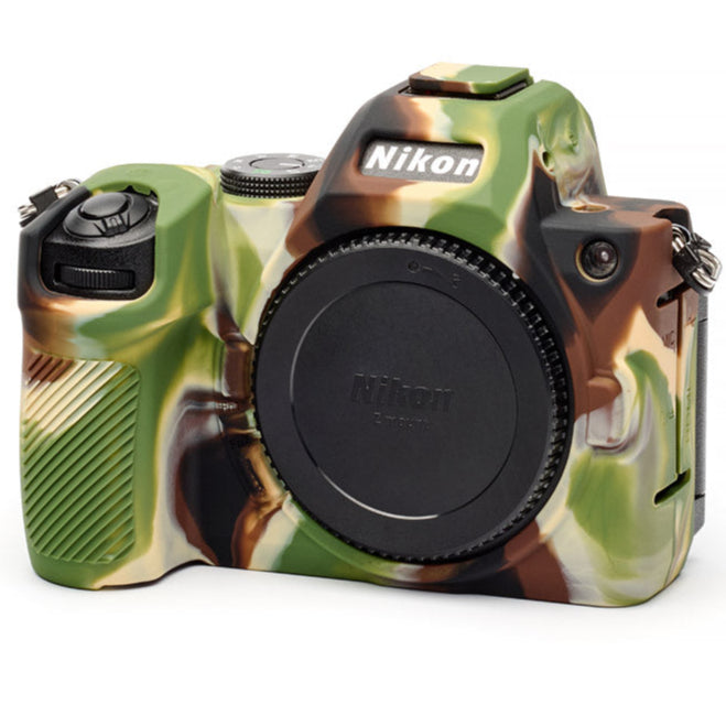 easyCover Silicone Skin for Nikon Z5 II (Black/Yellow/Camo)