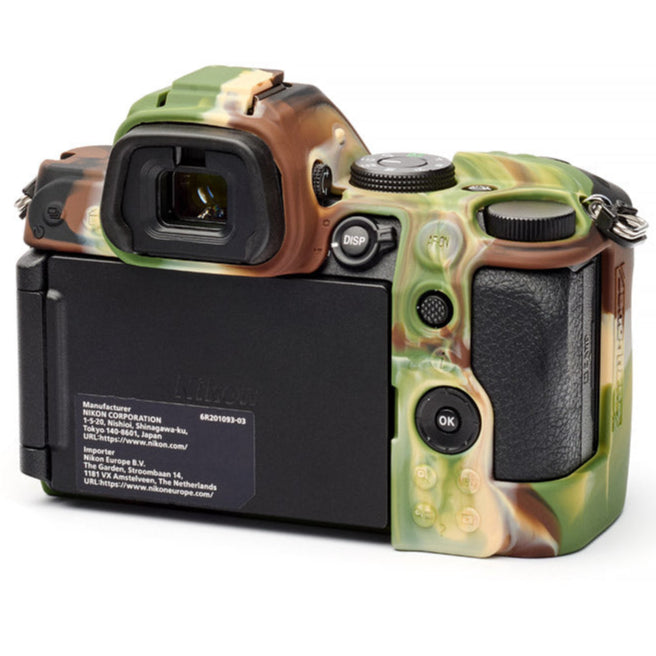 easyCover Silicone Skin for Nikon Z5 II (Black/Yellow/Camo)