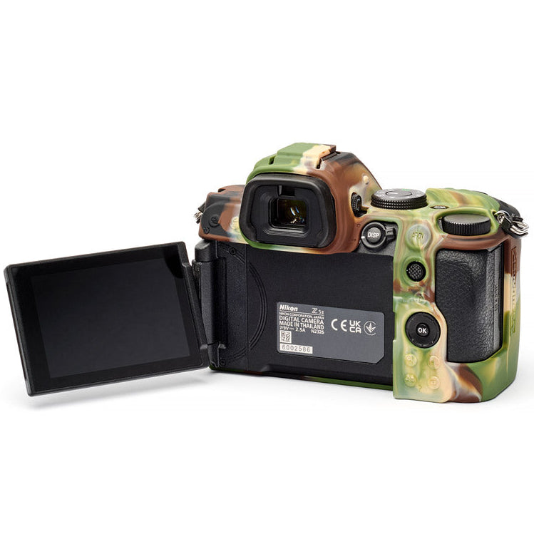 easyCover Silicone Skin for Nikon Z5 II (Black/Yellow/Camo)