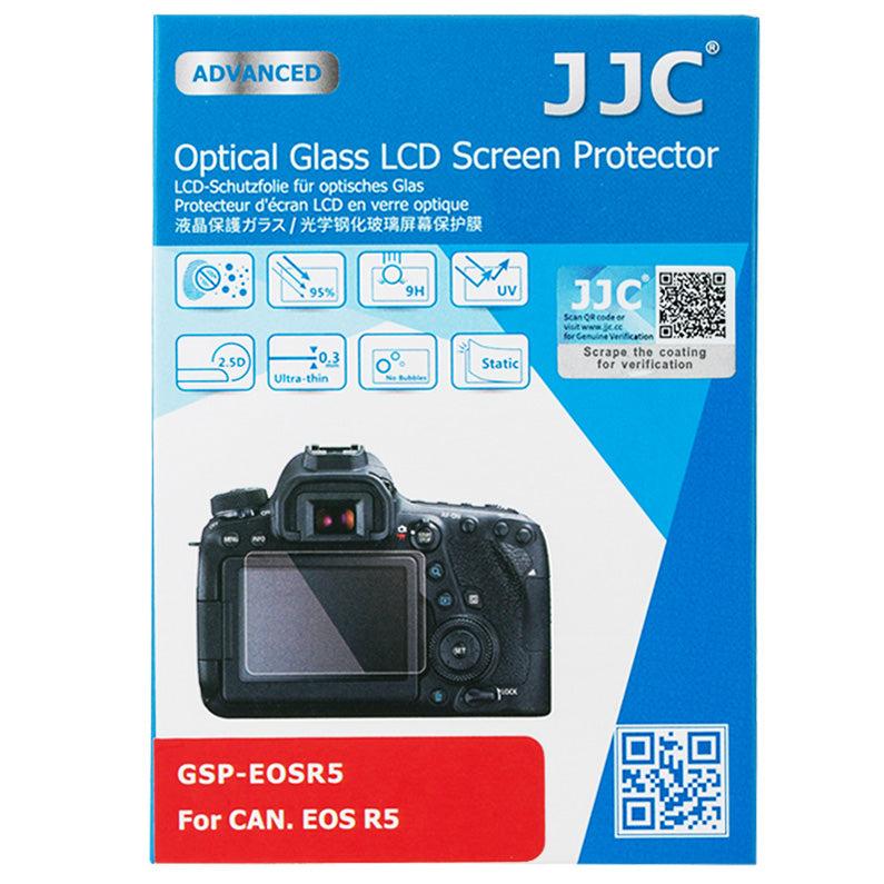 JJC Glass LCD Protector for Canon EOS R3, EOS R5, EOS R5C, EOS R5 II, EOS R1, EOS R5 Mark II