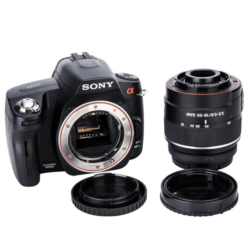 JJC replacement Minolta AF / Sony-A Body Cap and Lens Back Cap