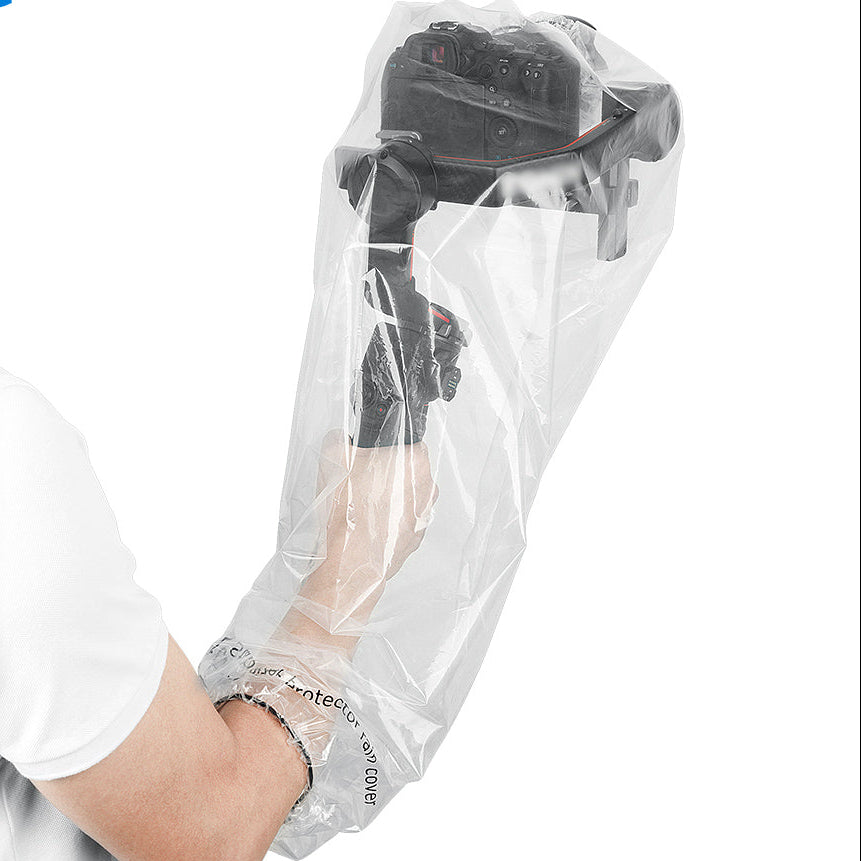 JJC Disposable Raincover for gimbal stabilizer with camera dims 41.4 x 21.8 x 19.5 cm. (Pack of 2) RI-ST1