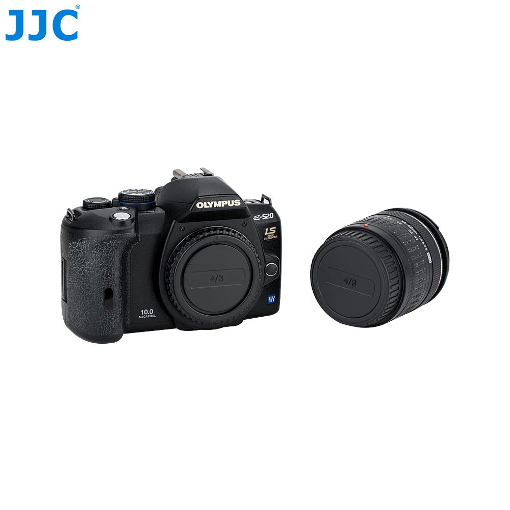 JJC replacement Olympus 4/3 Body Cap and Lens Back Cap