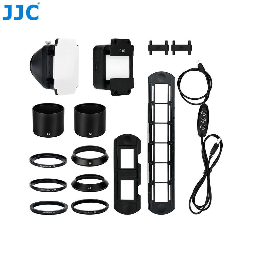 JJC 35mm Film Digitising Lens Adapter and LED Light Set