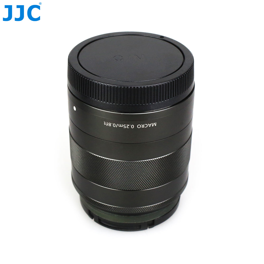 JJC replacement Canon EF-M MOUNT Body Cap and Lens Back Cap