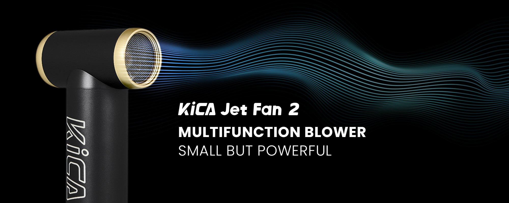 KiCA JetFan 2 - Black
