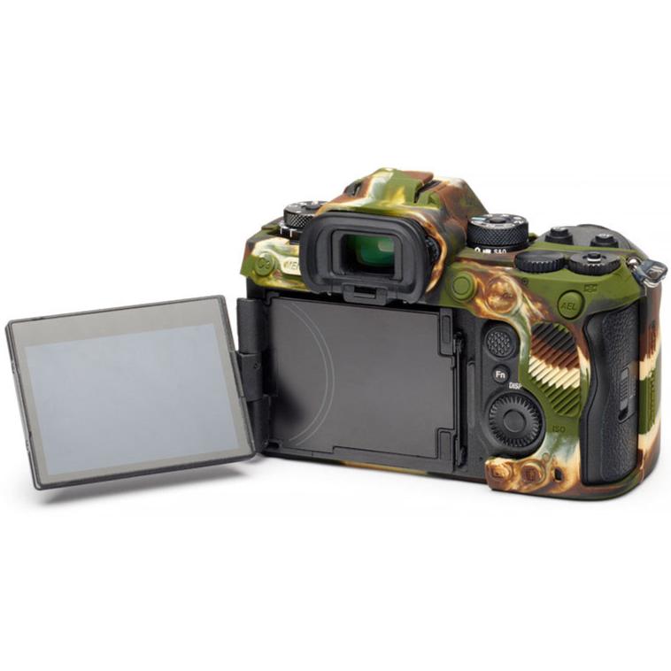 easyCover Silicone Skin for Sony A9 III (Black / Camo)