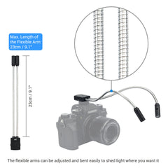 JJC Macro Arm Light II for DSLR Cameras LED-2DII