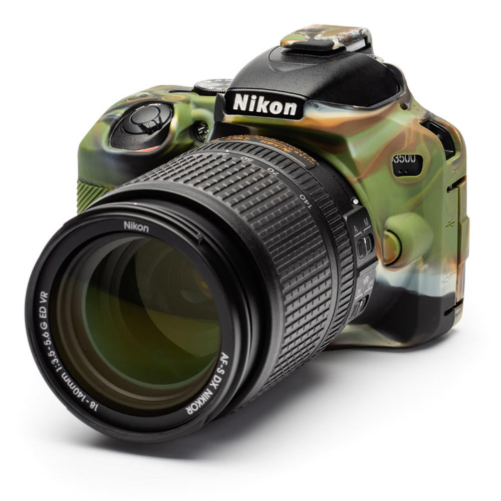 easyCover Camera Case for Nikon D3500 (Black/Yellow/Camo)