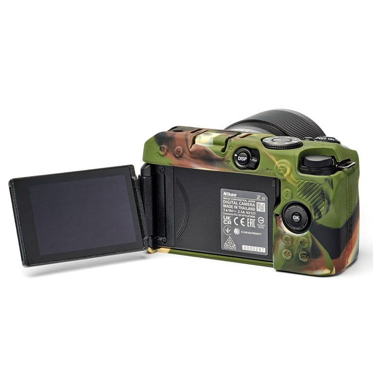 easyCover Silicone Skin for Nikon Z30 (Black/Yellow/Camo)