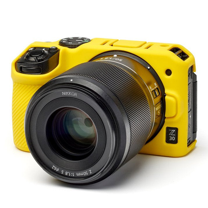 easyCover Silicone Skin for Nikon Z30 (Black/Yellow/Camo)