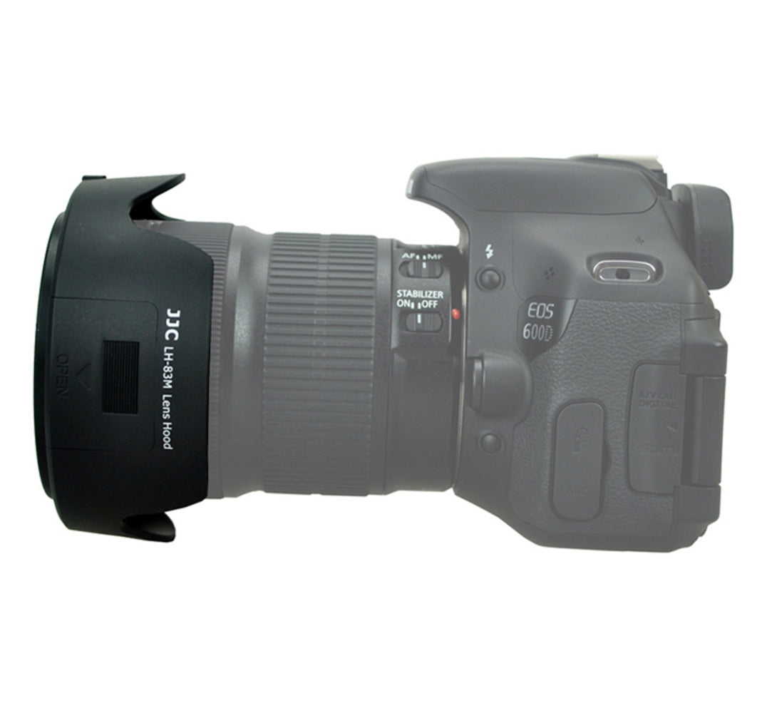 Black Lens Hood for Canon EF 24-105 f3.5-5.6 IS STM