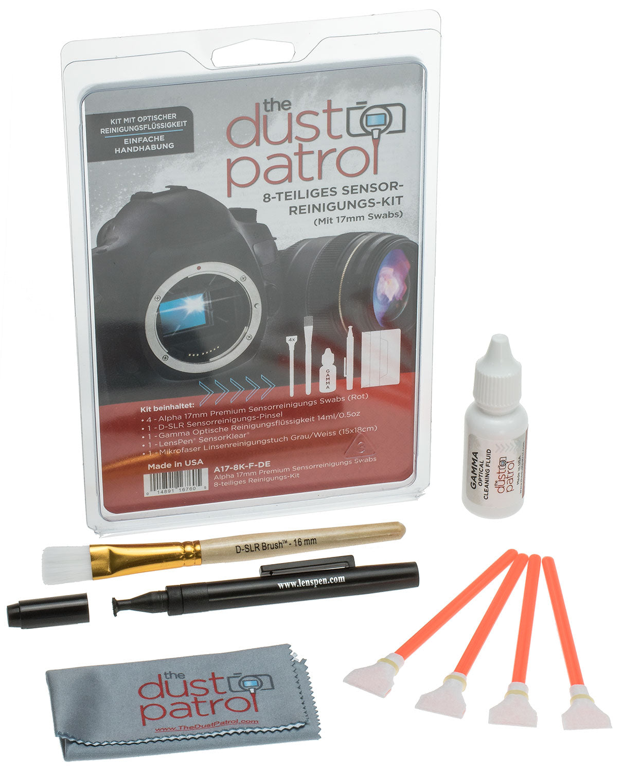 The Dust Patrol Alpha Premium Kit 8pcs