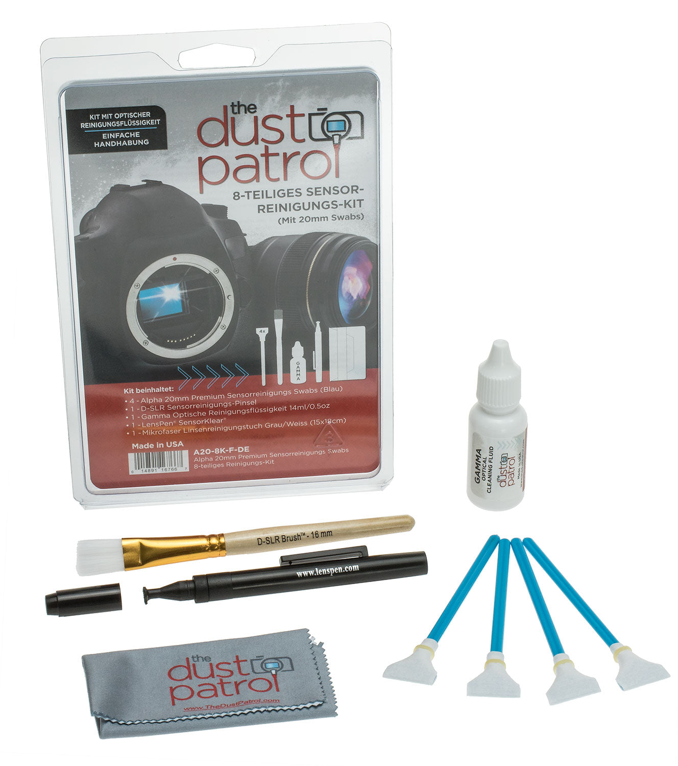 The Dust Patrol Alpha Premium Kit 8pcs