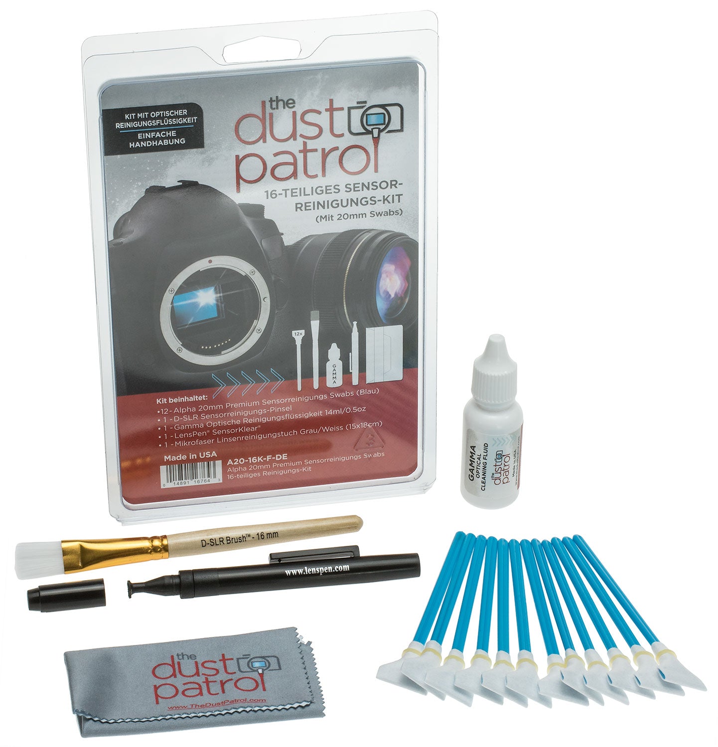 The Dust Patrol Alpha Premium Kit 16pcs