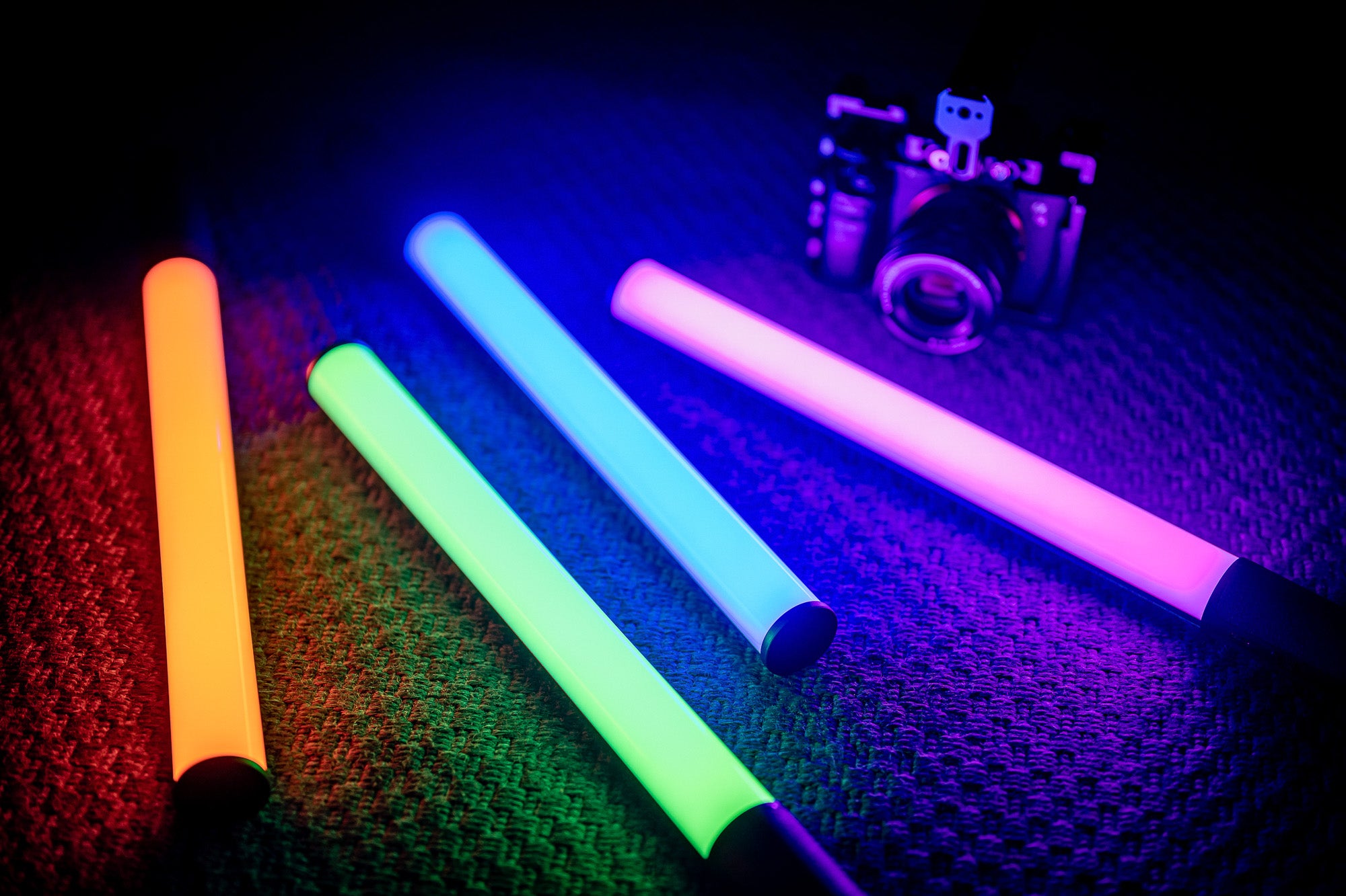 Newell RGB Kathi II Light Stick - 460mm - Light Painting / YouTube Video Background