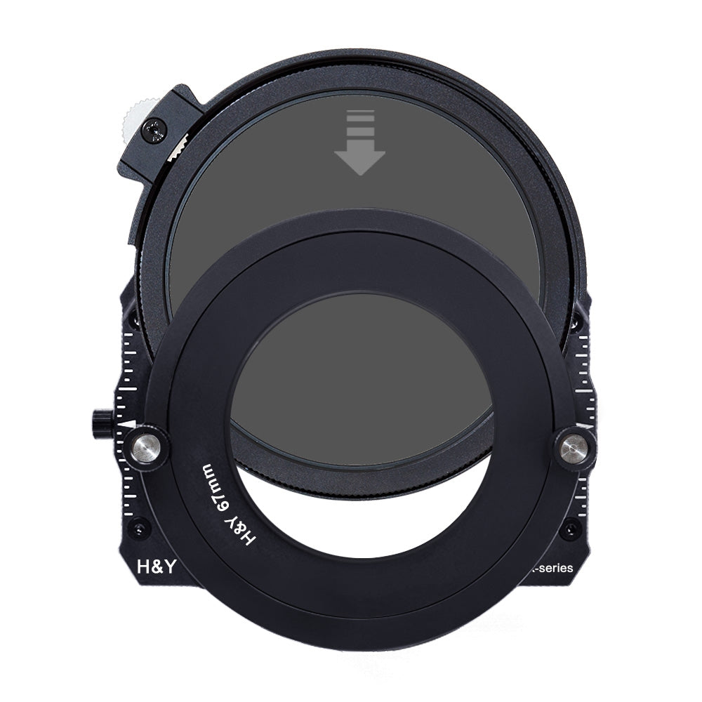 H&Y K-series FIXED ND MRC Rear-Drop in for KH-100 / KC-100 Holders 95mm NO CPL (three types)