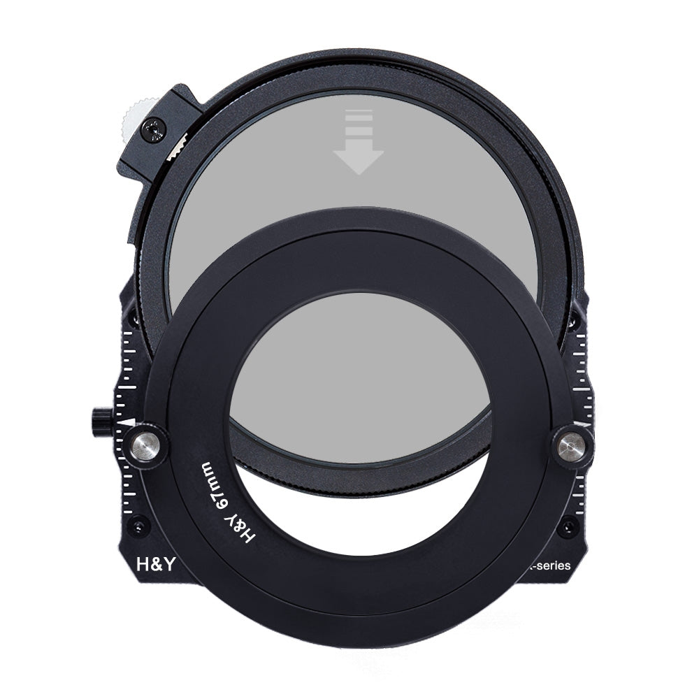 H&Y K-series FIXED ND MRC Rear-Drop in for KH-100 / KC-100 Holders 95mm NO CPL (three types)