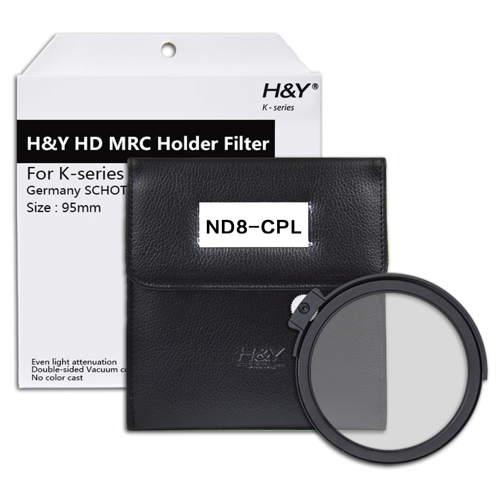 H&Y K-series FIXED ND MRC Rear-Drop in for KH-100 / KC-100 Holders 95mm NO CPL (three types)