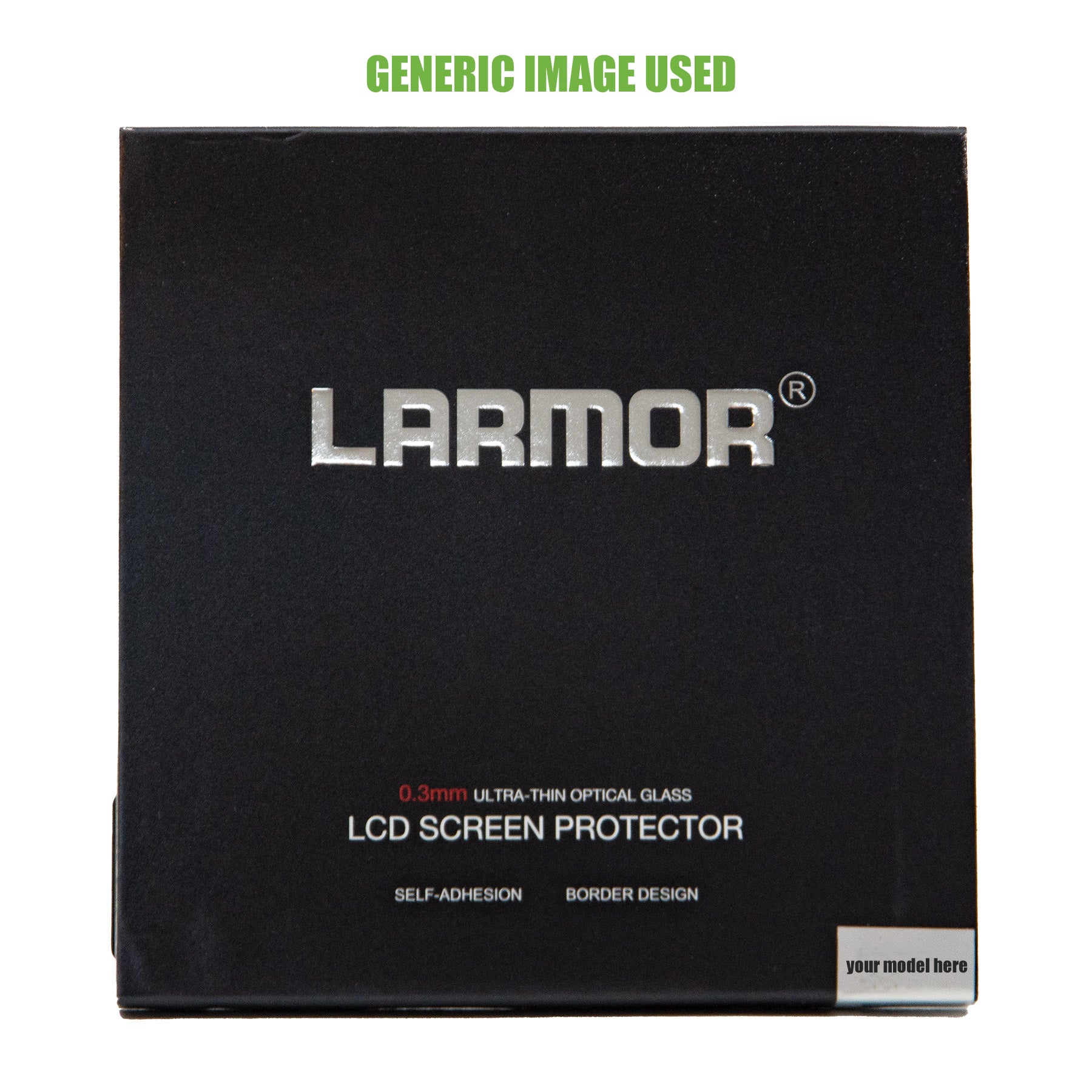 GGS Foto Larmor GEN4 Screen Protector for Nikon D3200 / D3300 / D3400 / D3500