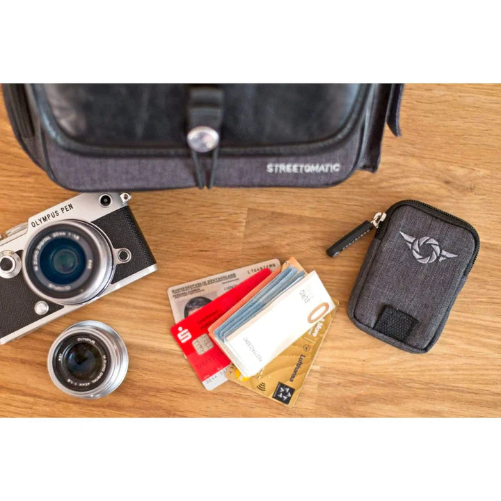 COSYSPEED ST-Wallet for SD-Cards, Credit Cards, Money with RFID Blocker (three colours)