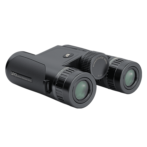 GPO RANGEGUIDE 3200 8x40 Black Laser Rangefinder