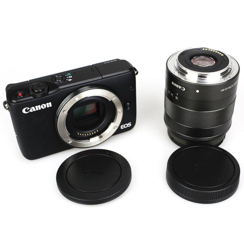 JJC replacement Canon EF-M MOUNT Body Cap and Lens Back Cap