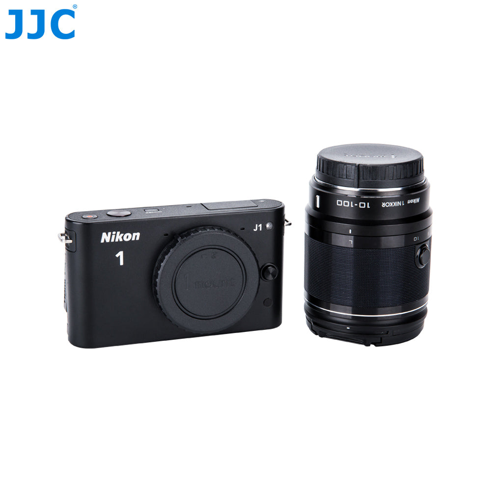 JJC replacement Nikon 1 Series Body Cap and Lens Back Cap