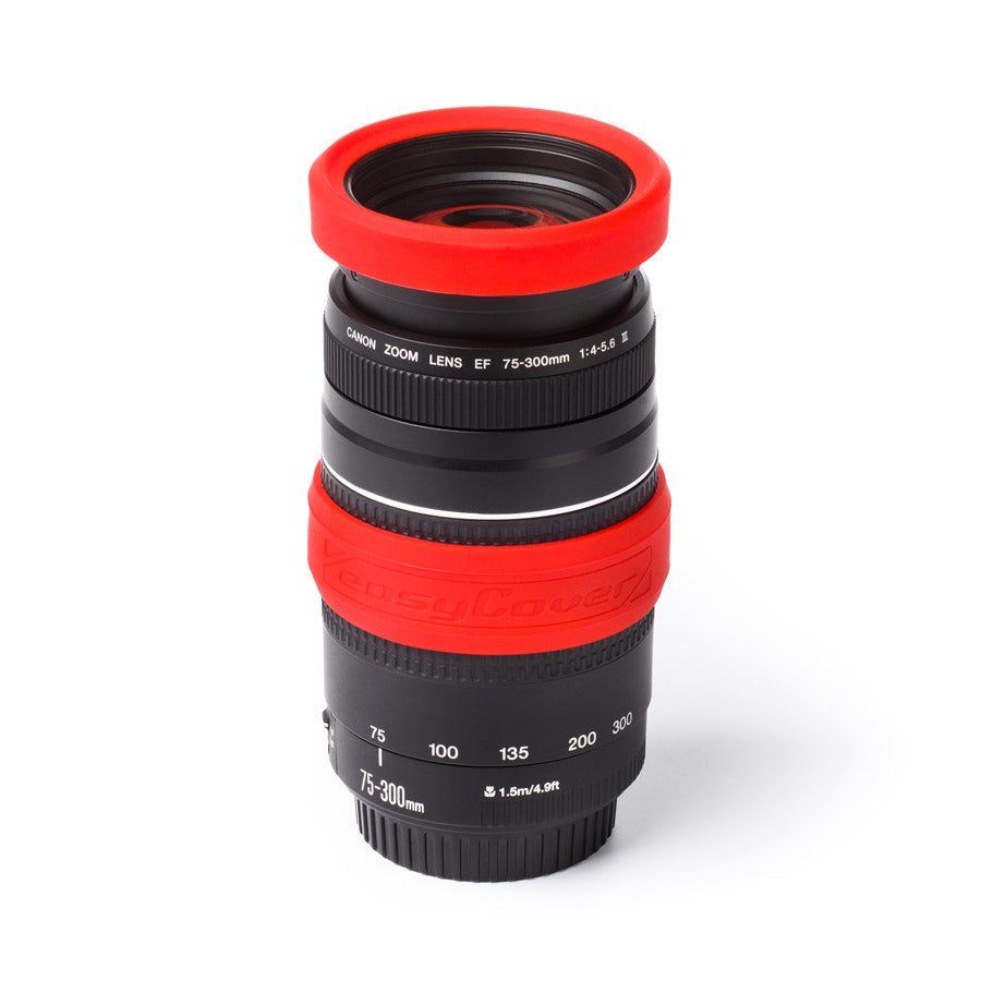 easyCover Red Lens Rim 52mm - 77mm