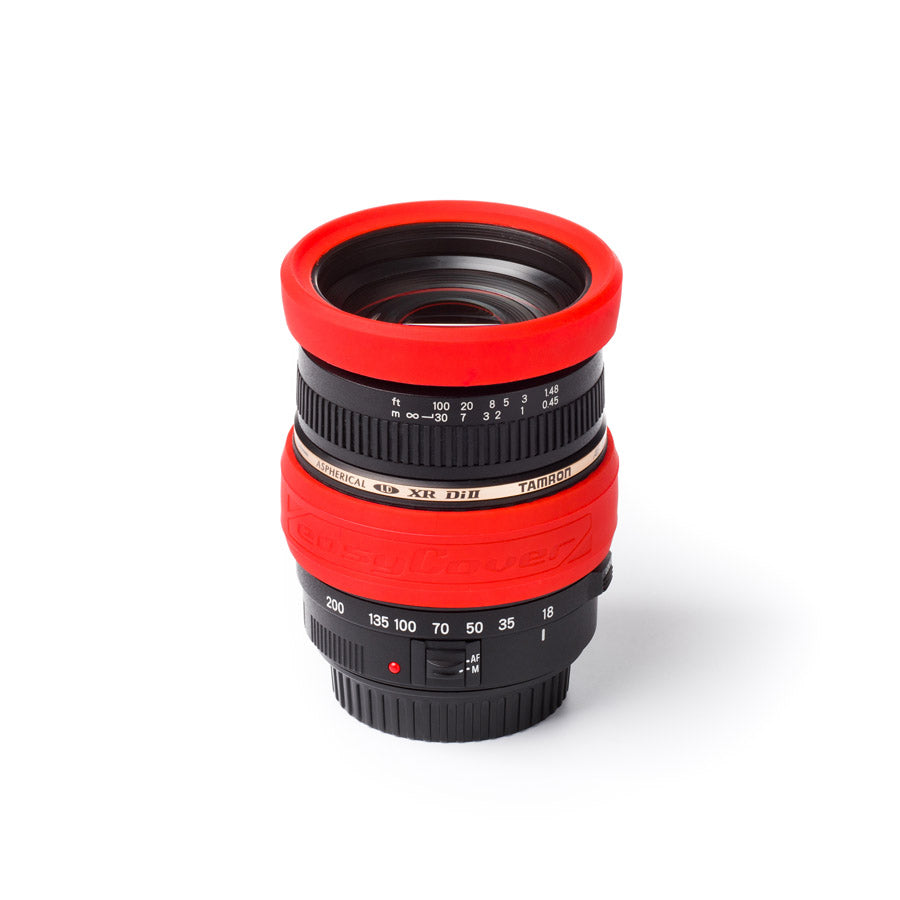 easyCover Red Lens Rim 52mm - 77mm