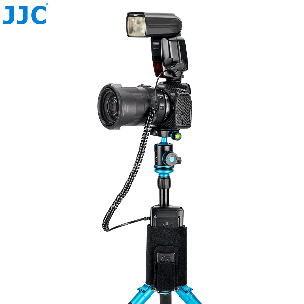 JJC EMS-L Equipment Mounting Strap - holds items securely to tripod, lightstand or other