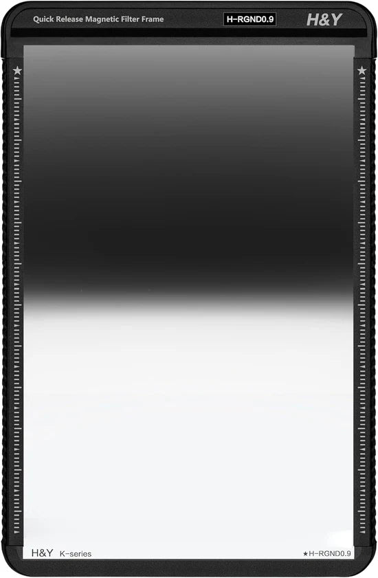 EX-DEMO AUCTION H&Y Filters 100x150mm K-Series Reverse Graduated GND 0.9 Filter (3 Stops) with Magnetic Filter Frame