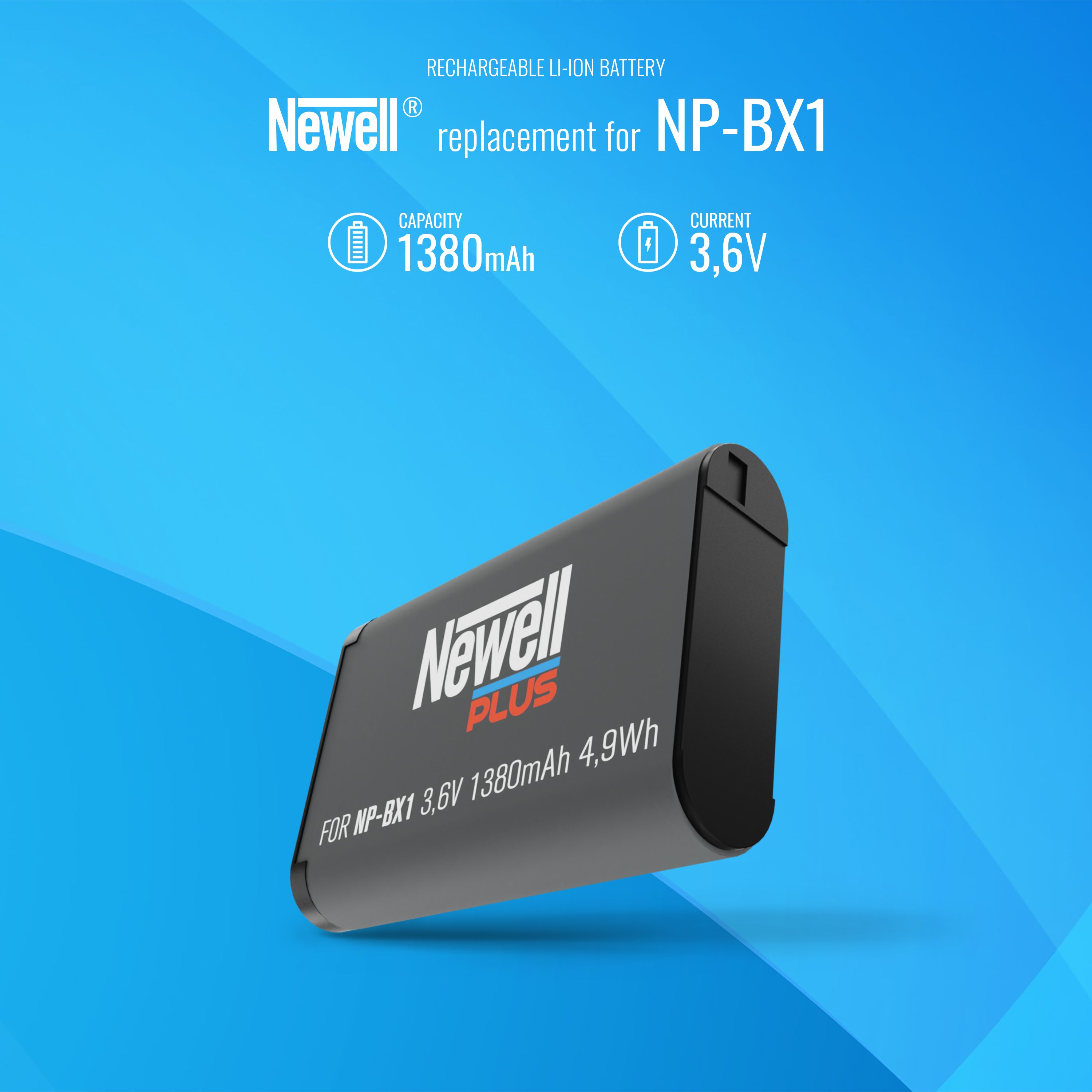 Batterie Newell PLUS NP-BX1