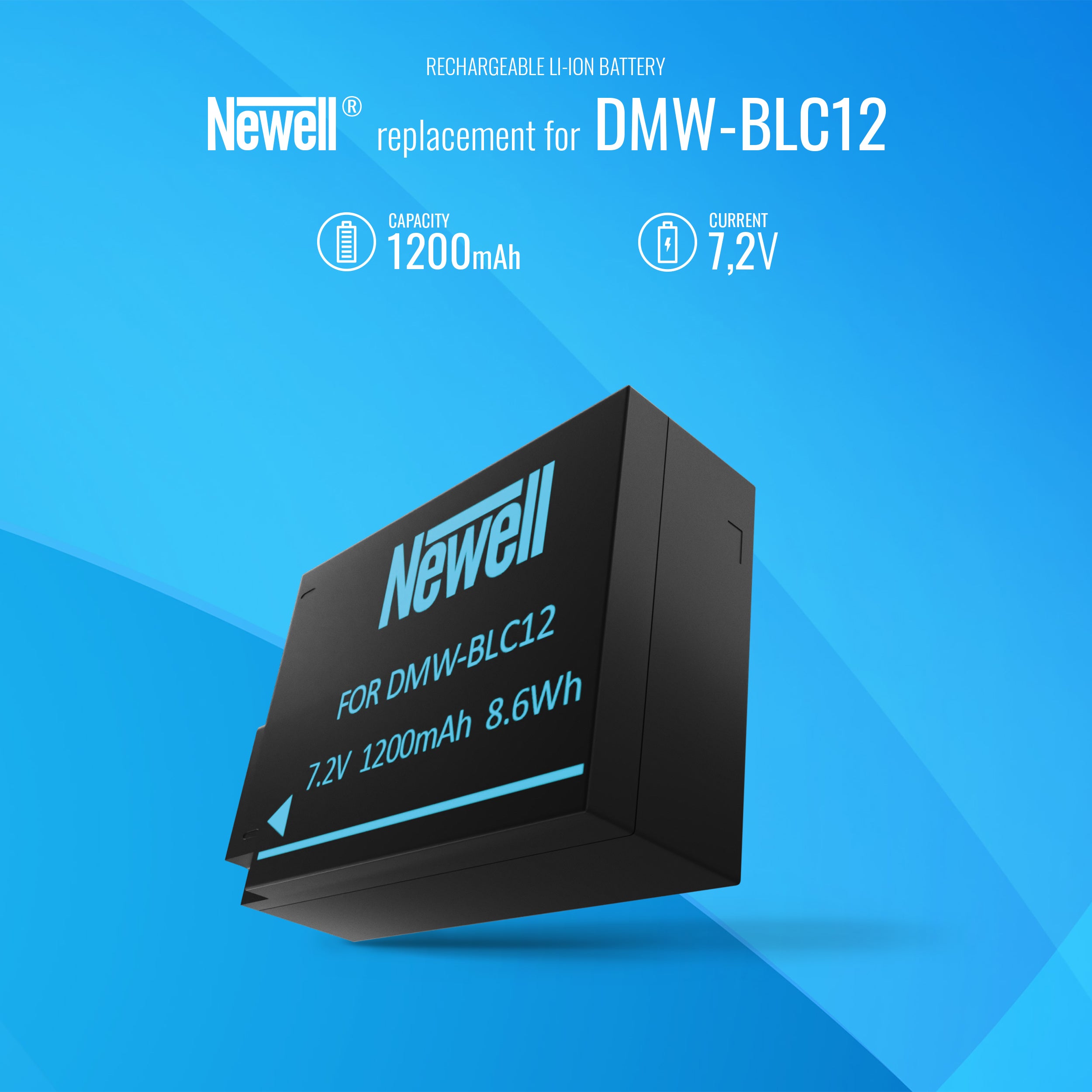 Newell rechargeable battery DMW-BLC12