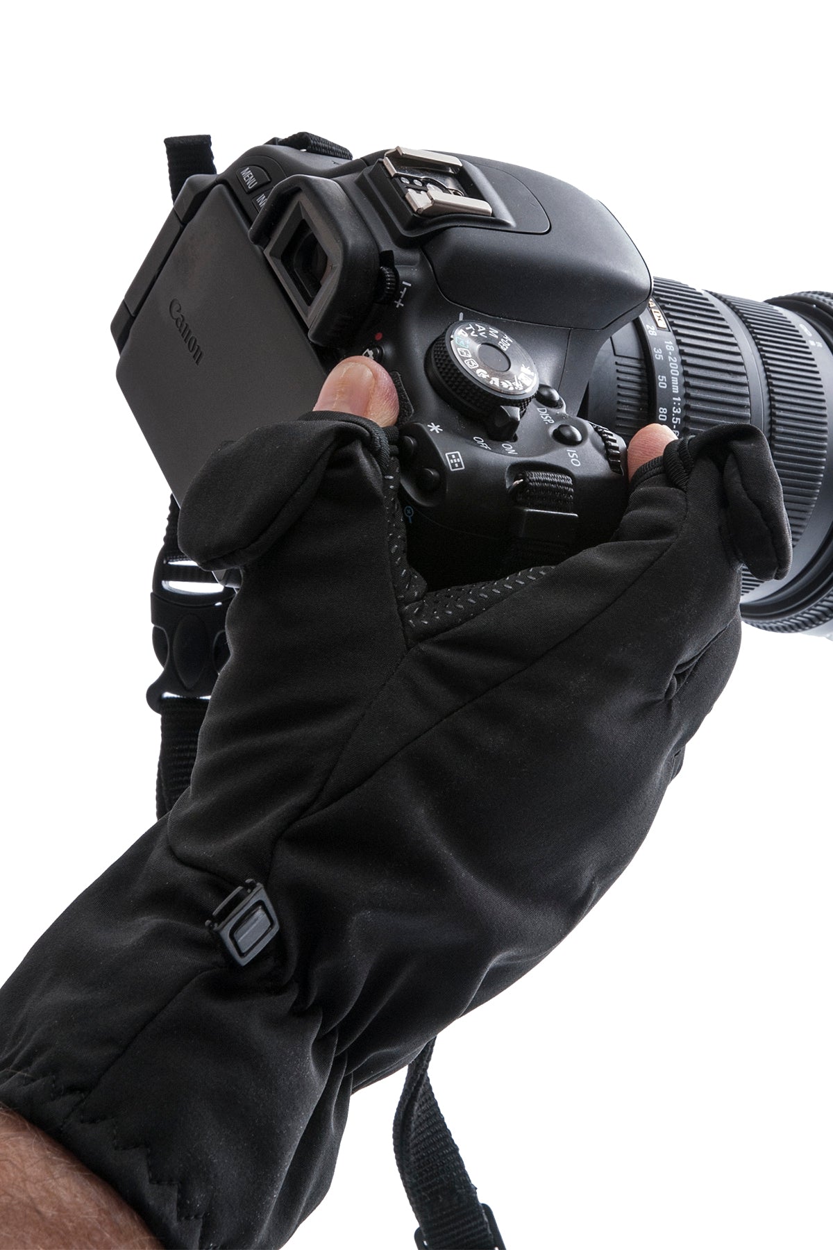 Zip Photographers Gloves Medium