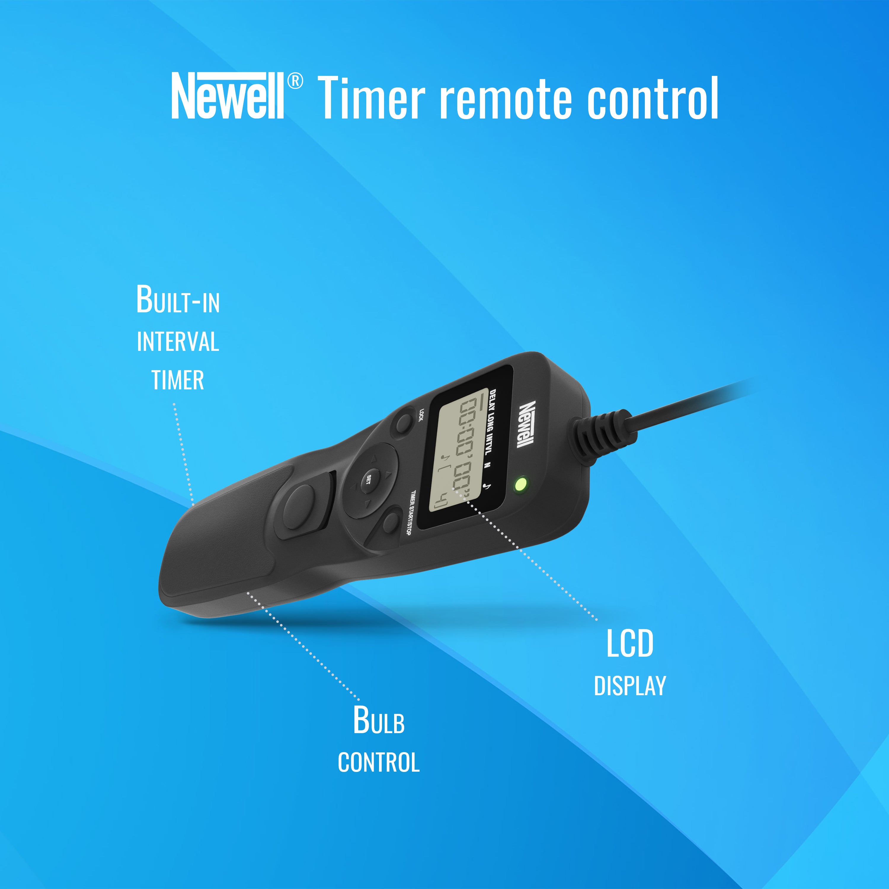 Newell remote with intervalometer RM-VPR1 for Sony