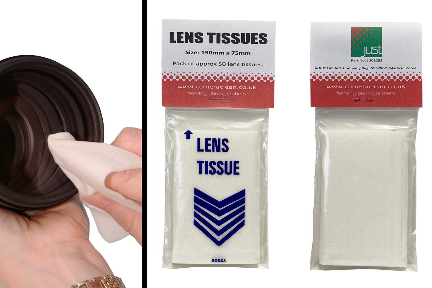 /Just Lens Cleaning Tissues
