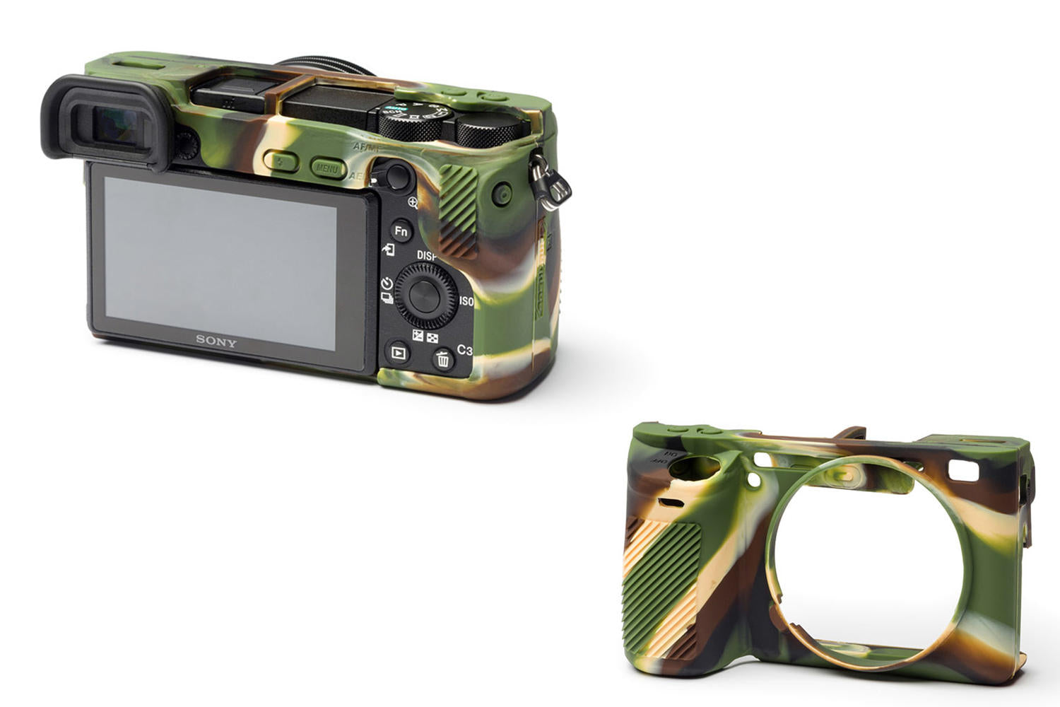 easyCover Camera Case for Sony A6500 (Black/Camo)