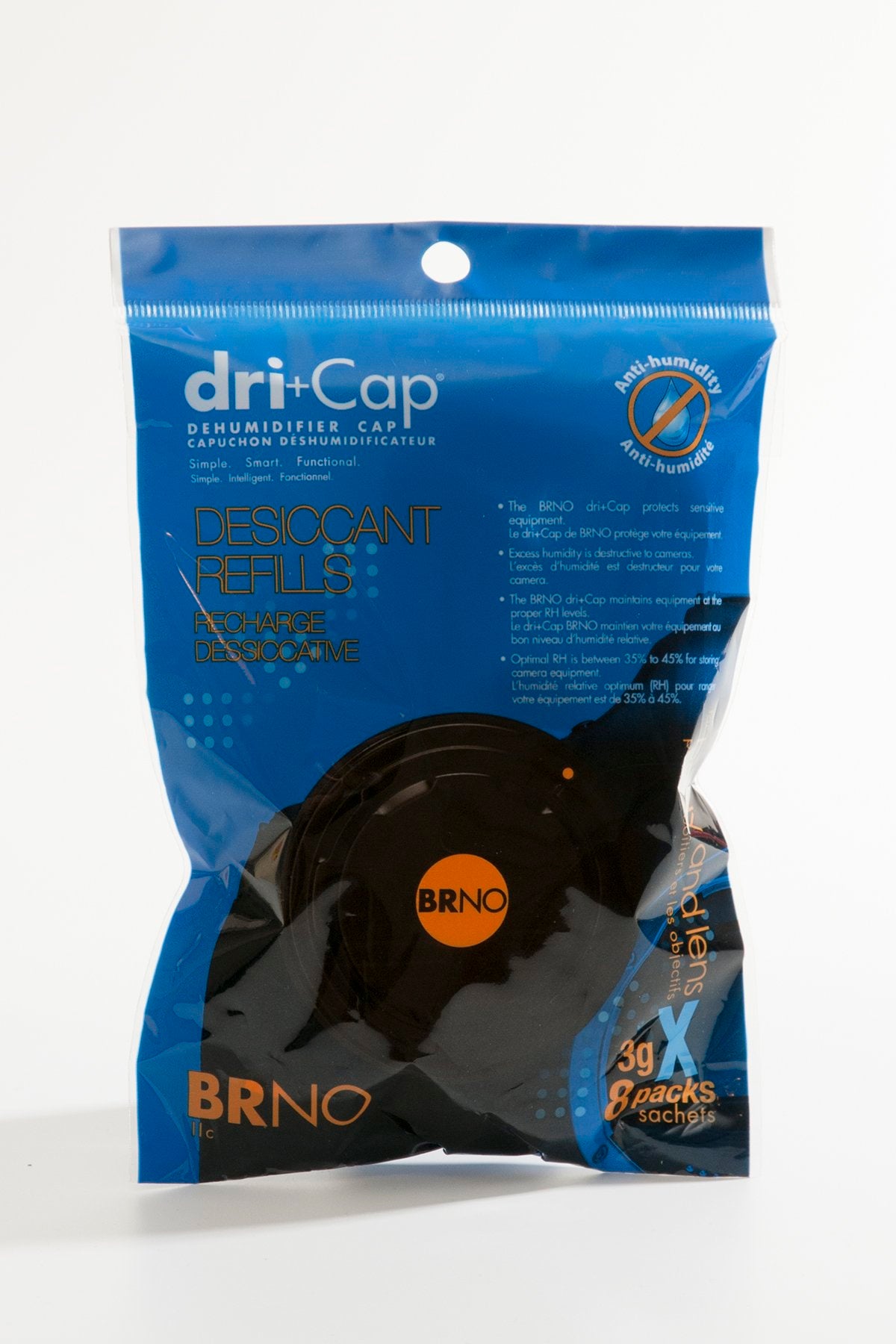 BRNO dri+Cap Dessicant Refills (8 pack)