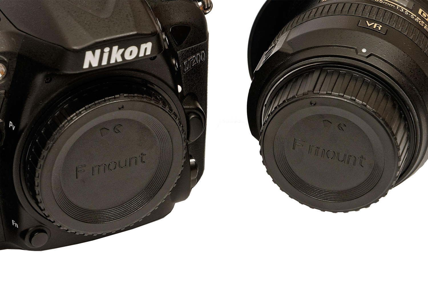 JJC Rear Lens Cap / Body Cap Combo Nikon F