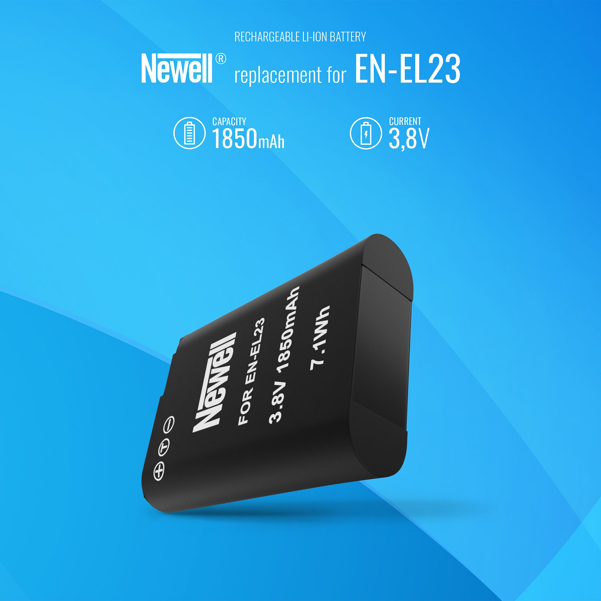 Batterie rechargeable Newell EN-EL23
