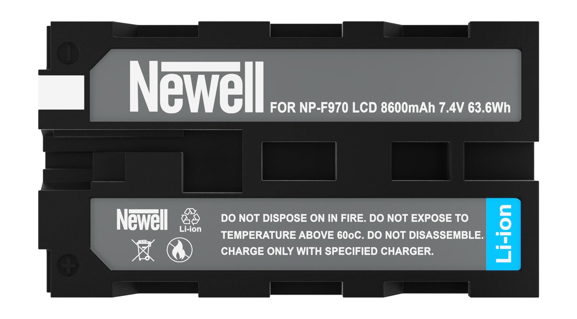 Newell rechargeable battery NP-F970 LCD
