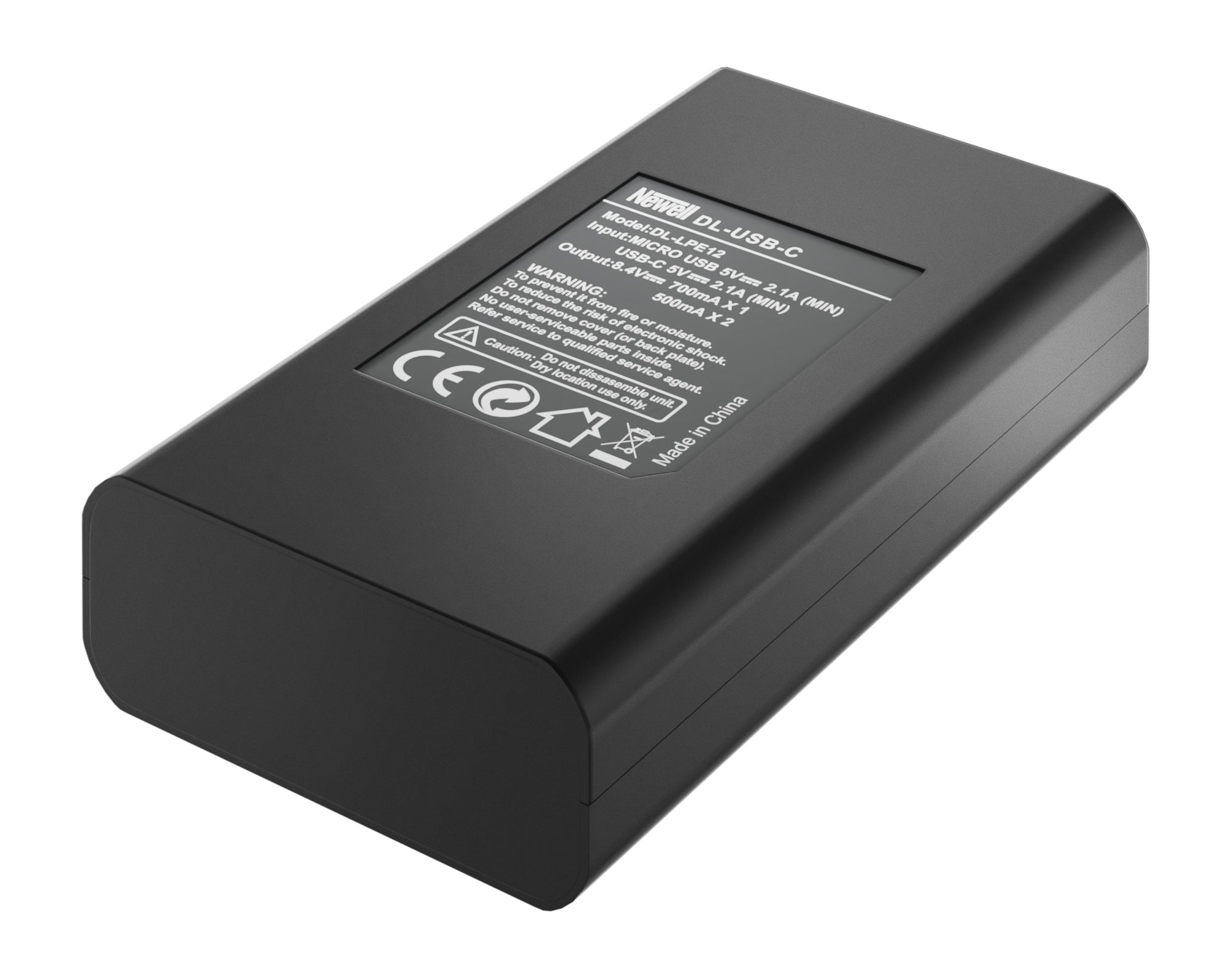 Newell DL-USB-C charger and 2x LP-E12 batteries for Canon