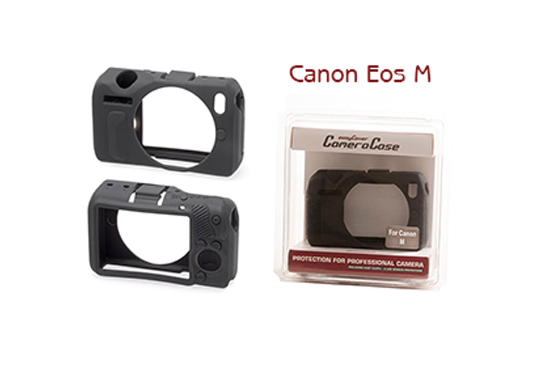 EasyCover Camera Case for Canon EOS M (Black)