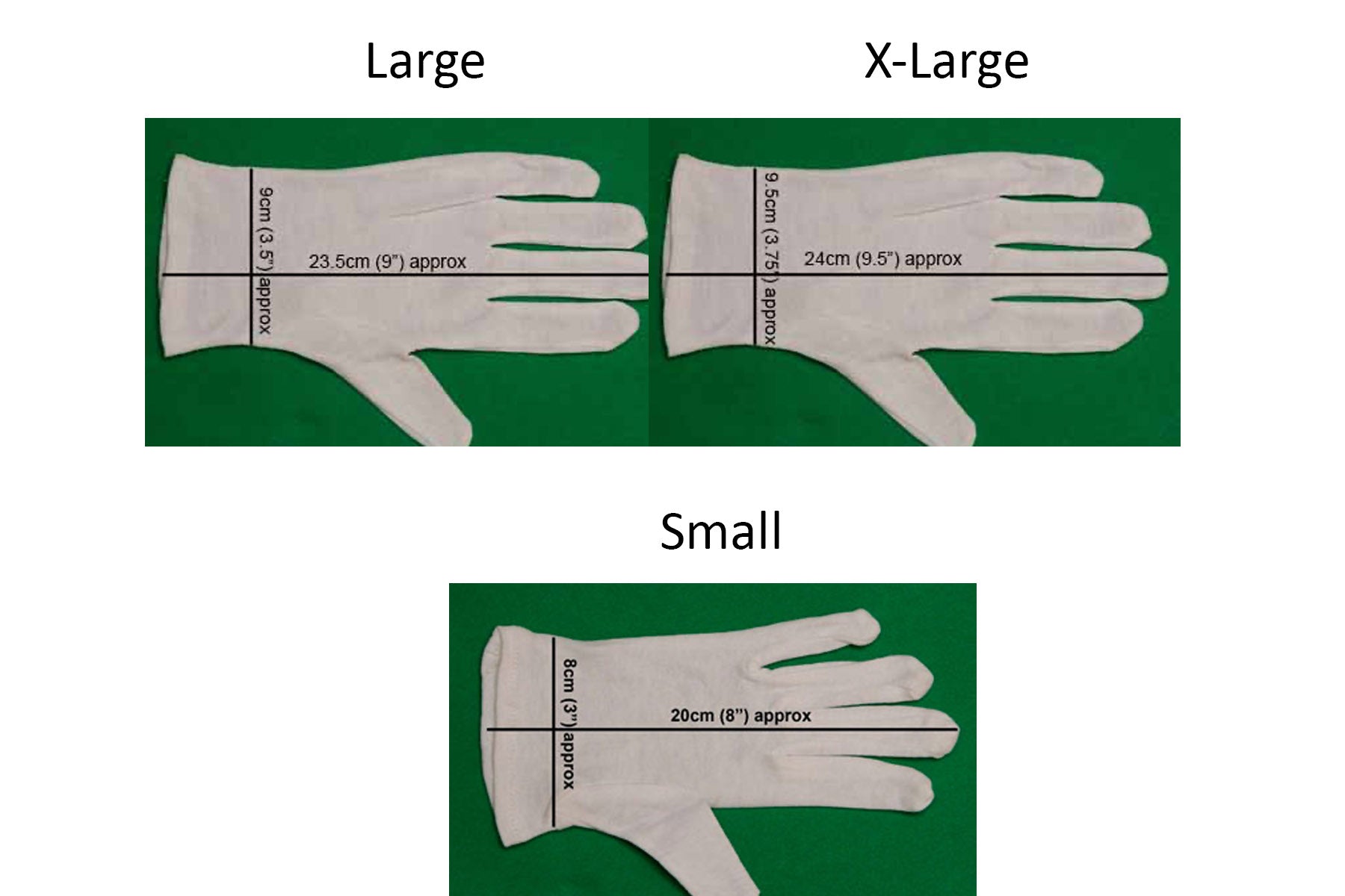 Cotton Gloves (pair)